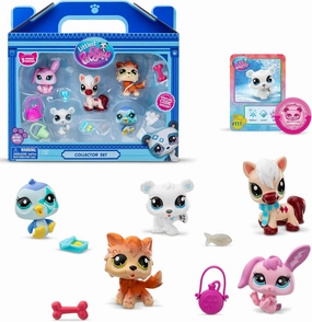 Littlest Pet Shop - Winter Besties Collector Set - LPS Gen 7, Authentic Mystery Figures, Surprise Collectible Kidult Toy, Girls, Boys, Kids, Tweens Ages 4 