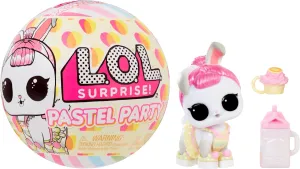 LOL Surprise Pastel Party Collection Limited-Edition Doll with 6  Surprises to UNbox Including Hops Bunny with Matching Easter Fashions and Accessories – Great Gift for Kids Ages 4 