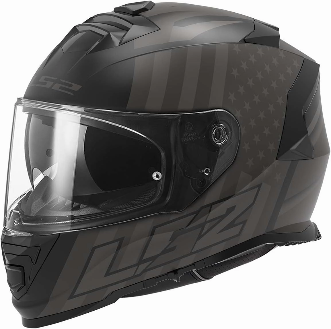 LS2 Helmets Assault Full Face Motorcycle Helmet W/SunShield