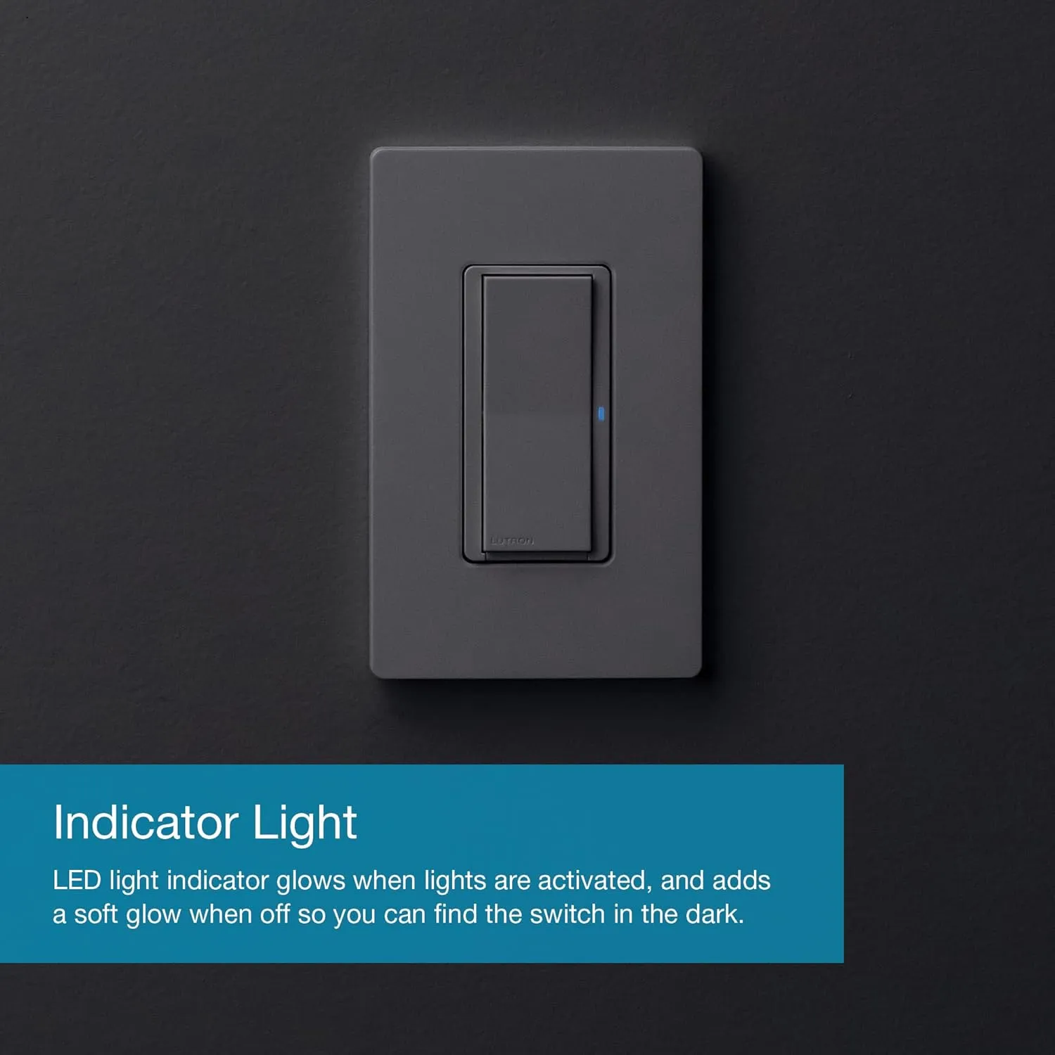 Lutron Claro Smart Switch w/ Wall Plate for Caseta Smart Lighting (Lutron Smart Hub Required), for LED Lights and Fans, 5 Amp, Single-Pole/3-Way, Neutral Required, DVRFW-5NS-WH-A, White