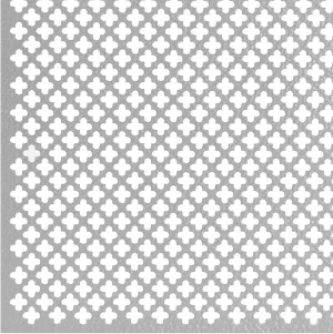 M-D Building Products 57042 Aluminum Cloverleaf Sheet - for Interior/Exterior Design, Stylish, Lightweight, Corrosion-Resistant, Easy to Mold and Trim (24 in. x 36 in. x .020 in.) (Mill)