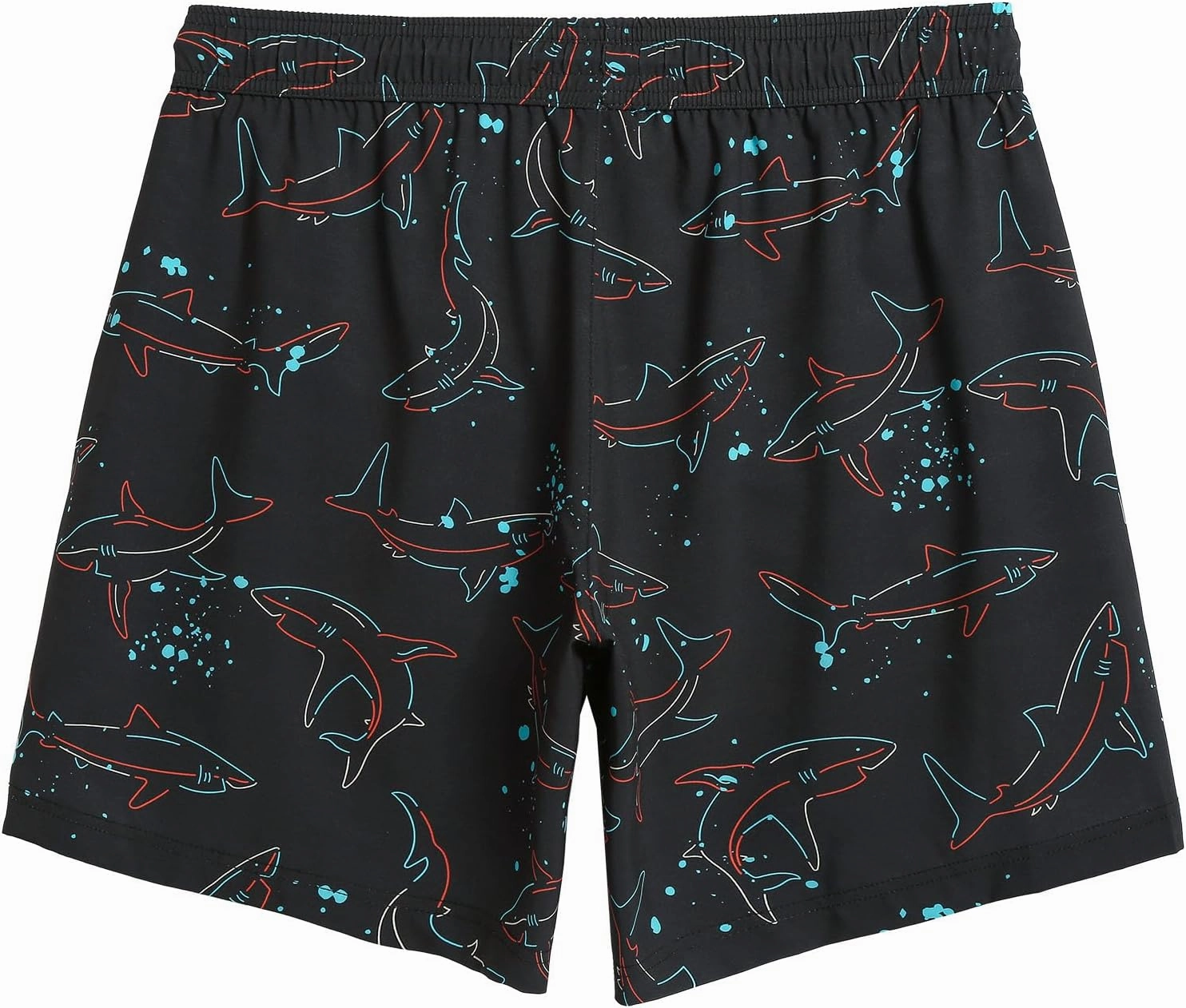 maamgic 7 Inch Mens Swim Trunks with Compression Liner Board Shorts with Zippered Pocket Bathing Suit for Beach Vacation