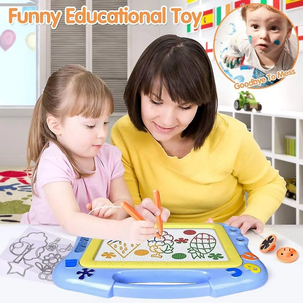 Magnetic Drawing Board Kids Magna Doodle Board Travel Size Toddler Toys