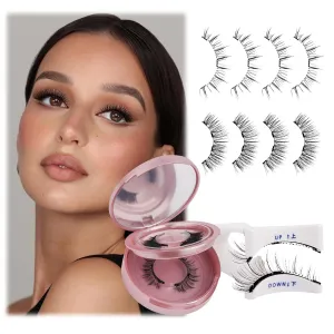 Magnetic Eyelashes with Applicator 4 Pairs 604 079 806 B7 and 2 Pairs KS01 B1