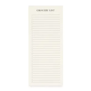 Magnetic Grocery List Pad