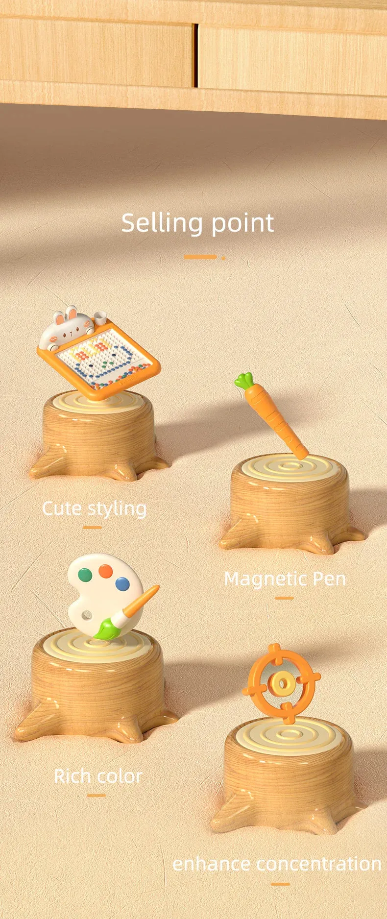 Magnetic Pen Drawing Board