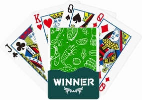Marine Living Plants Art Deco Gift Fashion Winner Poker Playing Card Classic Game