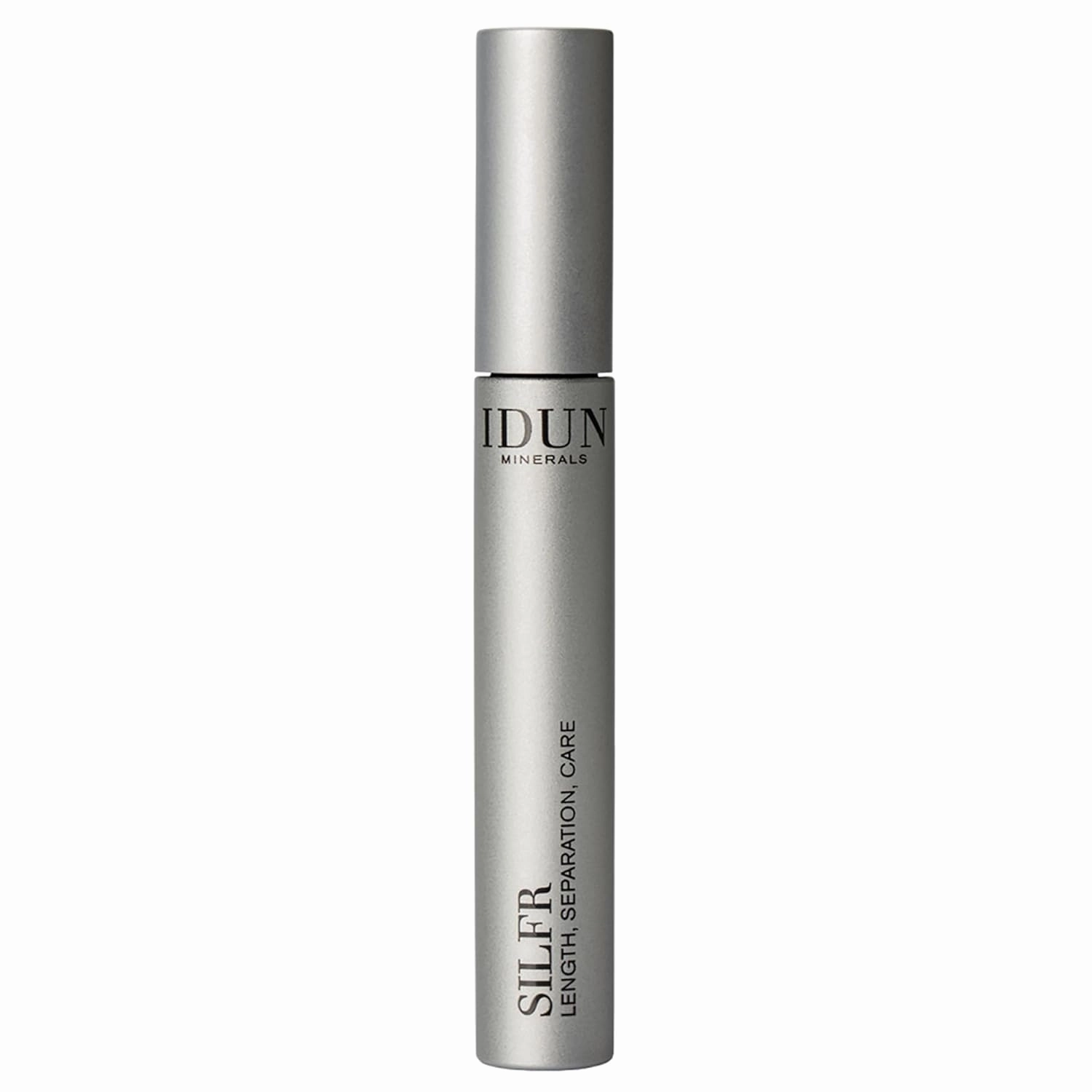 Mascara Silfr - Long Lasting, Thickening Brown Mineral Mascara - Flexible, Anti-Clumping Tapered Wand for Easy Lash Separating - Vegan, ophthalmologically Tested- Silfr Brown - 0.34 oz
