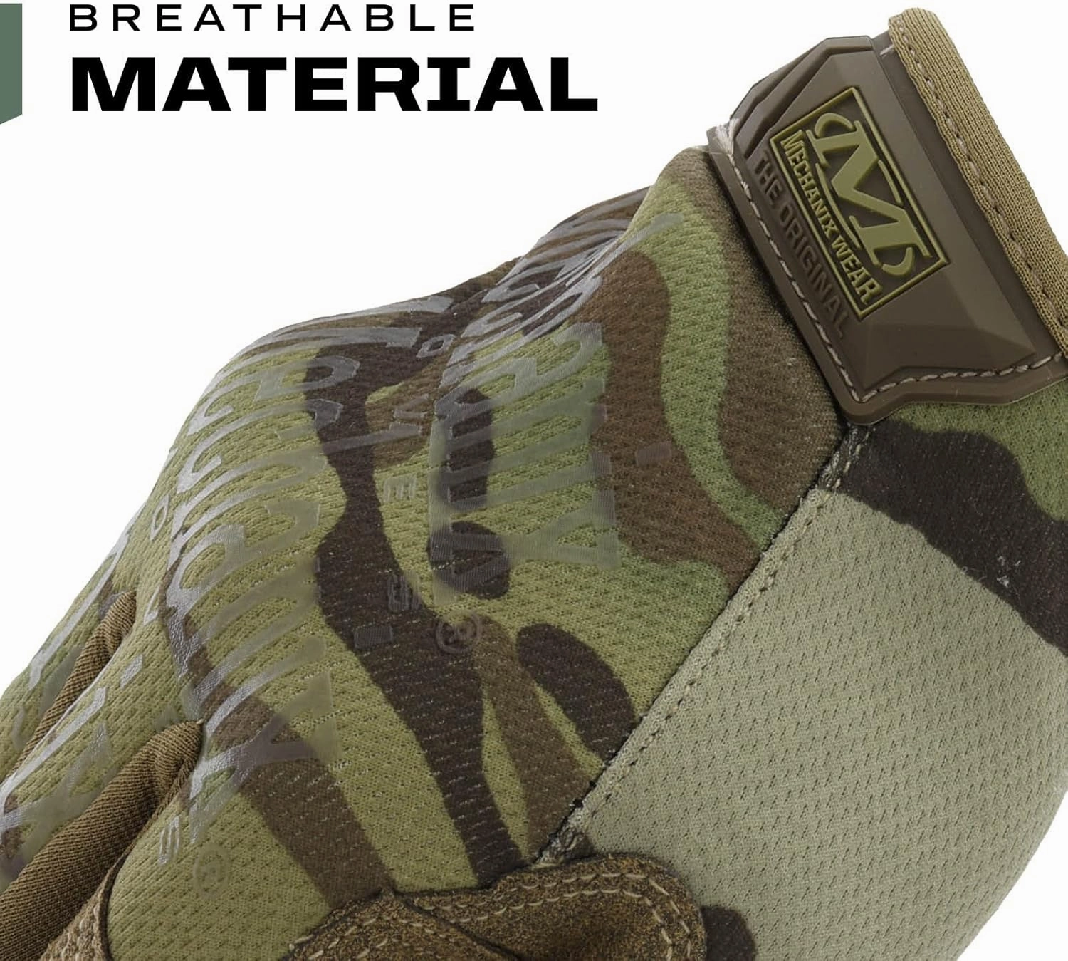 Mechanix Wear: The Original MultiCam Tactical Work Gloves with Secure Fit, Flexible Grip for Multi-purpose Use, Durable Touchscreen Safety Gloves for Men (XX-Large, MultiCam)