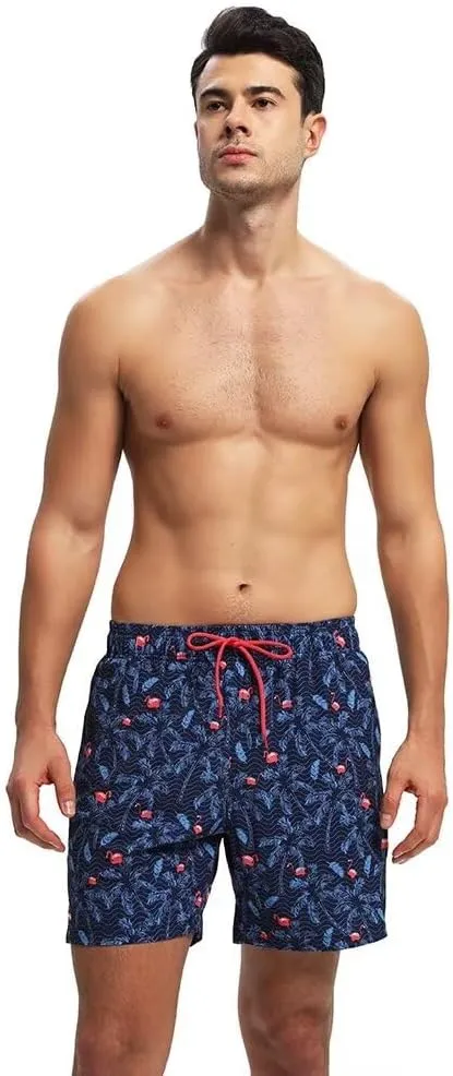Men's Swim Trunks Quick Dry Beach Board Shorts Bathing Suit Swimwear