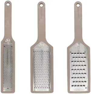 Microplane EcoGrate 3 Piece Grater Set (Dover)