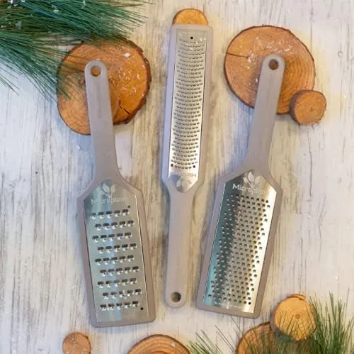 Microplane EcoGrate 3 Piece Grater Set (Dover)