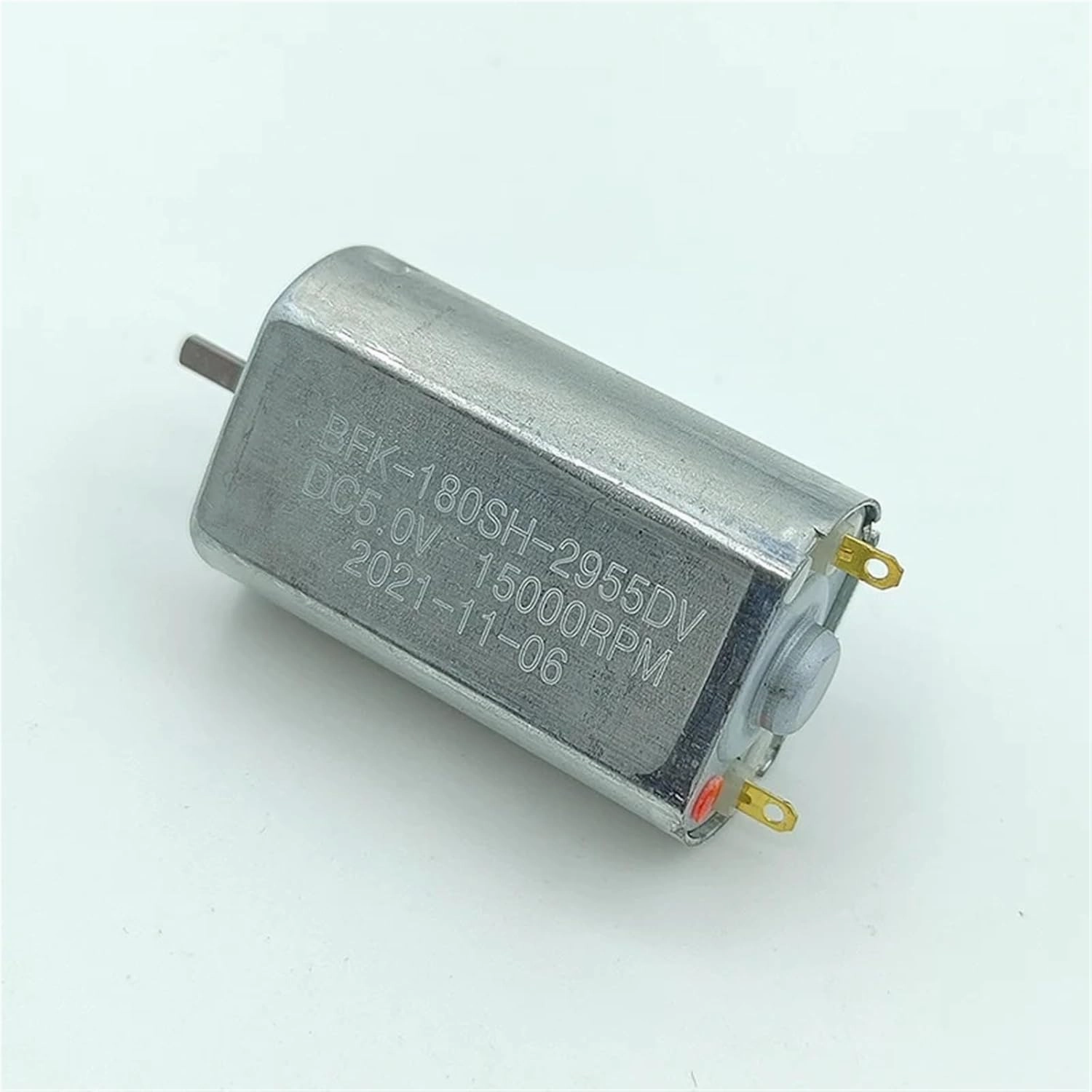 Mini 180 Motor DC 3V-6V 18000RPM High Speed Micro Electric Motor D Shaft 20mm for DIY Hobby Toy Car Boat Model (15000-5V)