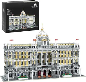 MISINI 33205 Luxurious Shanghai Bank Building Blocks Set, 10423 Pieces MOC Modular Building Bricks House Model, Creative Landmark Buildings Gift for Adult Teens