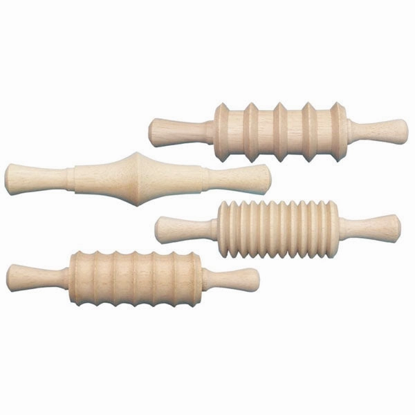 Modeling Clay Rolling Pins - 6" 4pc