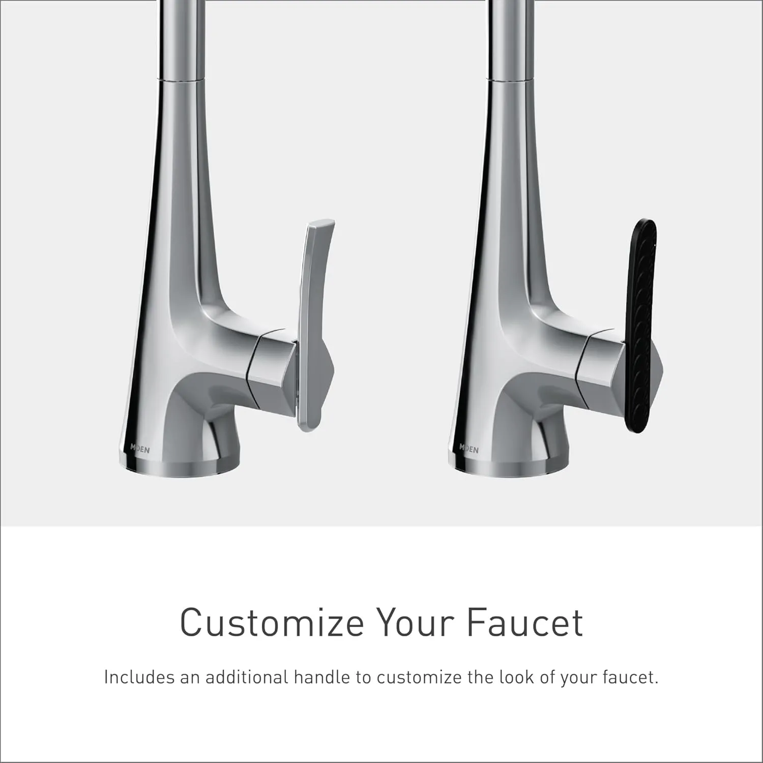 Moen Sinema Chrome Smart Faucet Touchless Pull-Down Sprayer Kitchen Faucet with Voice and Motion Control, S7235EV2C