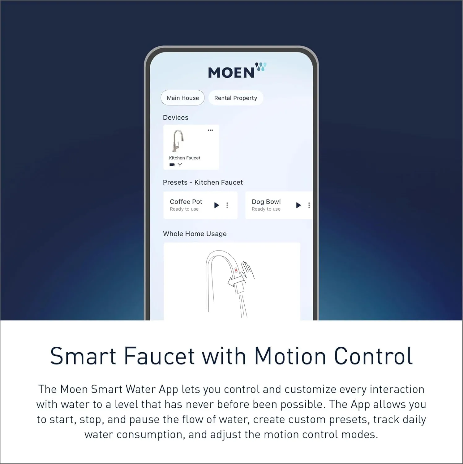 Moen Sinema Chrome Smart Faucet Touchless Pull-Down Sprayer Kitchen Faucet with Voice and Motion Control, S7235EV2C