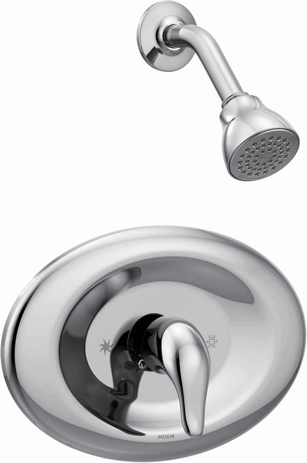 Moen TL2368EP Chateau Posi-Temp Eco-Performance Shower Trim Kit Valve Required, Chrome