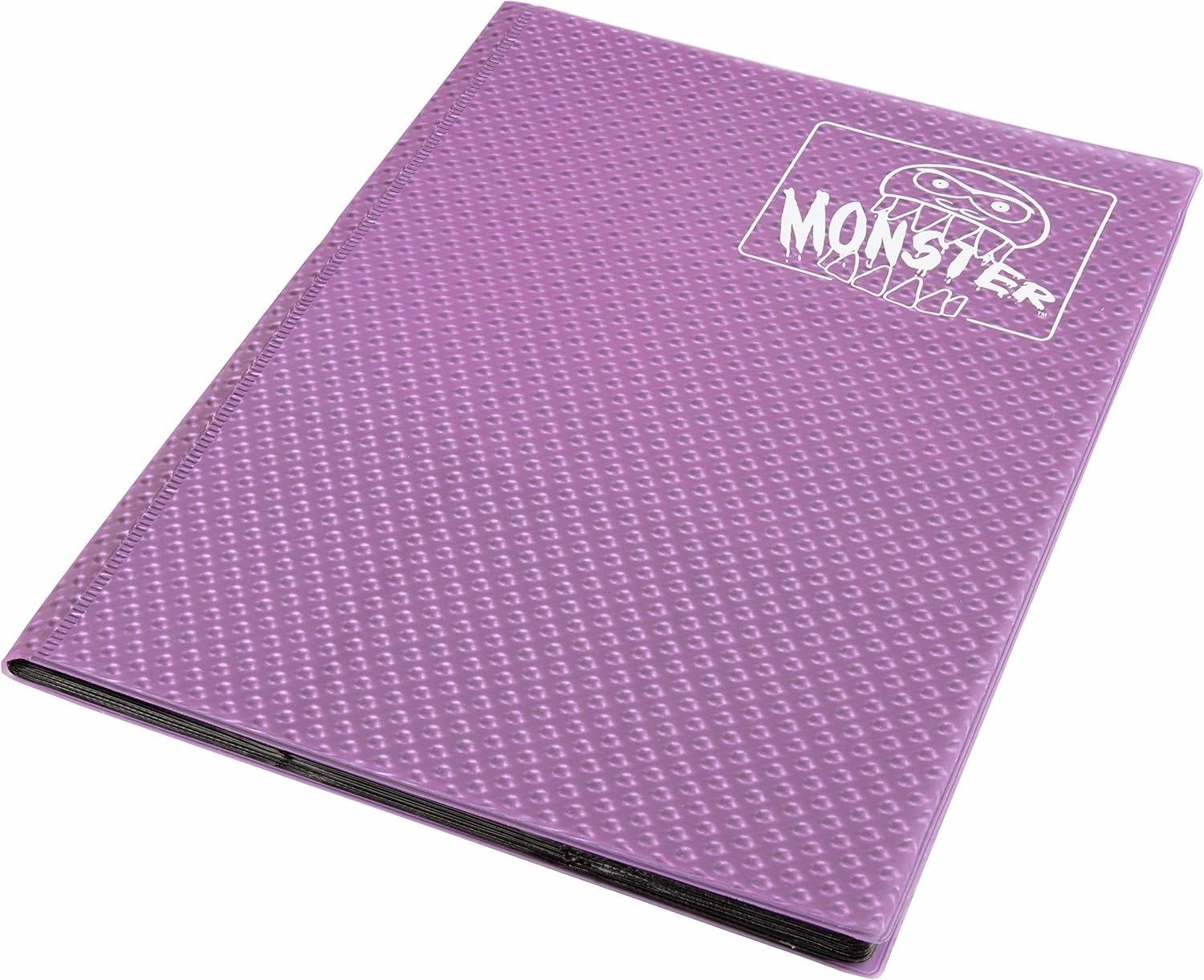Monster Binder- 9 Pocket Side Loading Trading Card Album -Holofoil Purple - Holds 360 Standard Size TCGs - Compatible with Yugioh, Magic The Gathering, Pokémon and Sports Cards - Safe & Secure Storage