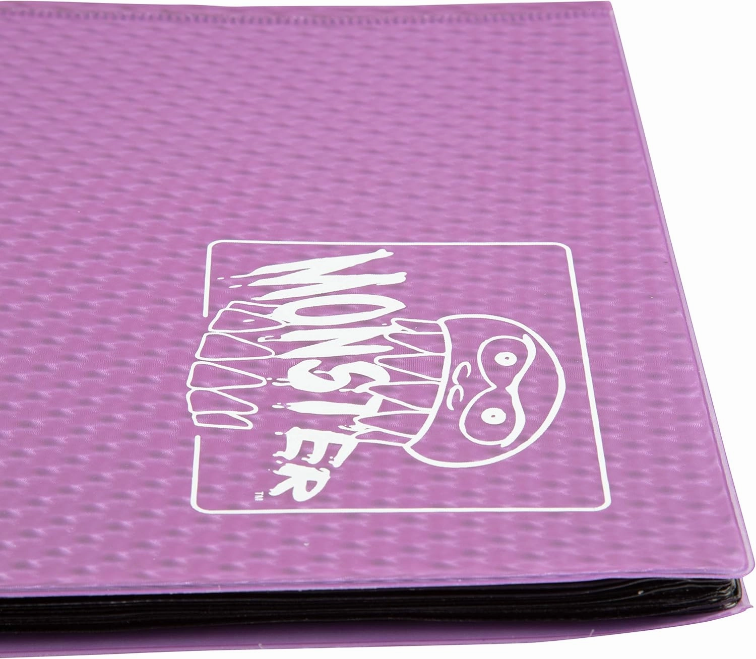 Monster Binder- 9 Pocket Side Loading Trading Card Album -Holofoil Purple - Holds 360 Standard Size TCGs - Compatible with Yugioh, Magic The Gathering, Pokémon and Sports Cards - Safe & Secure Storage