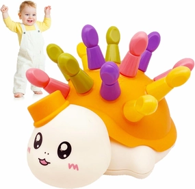 Montessori Toys for 3 Year Old: Toddler Dinosaur Learning Activities Educational Toys - Fine Motor Skills and Baby Sensory Developmental Toys for Boys Girls Gifts (Turtle)