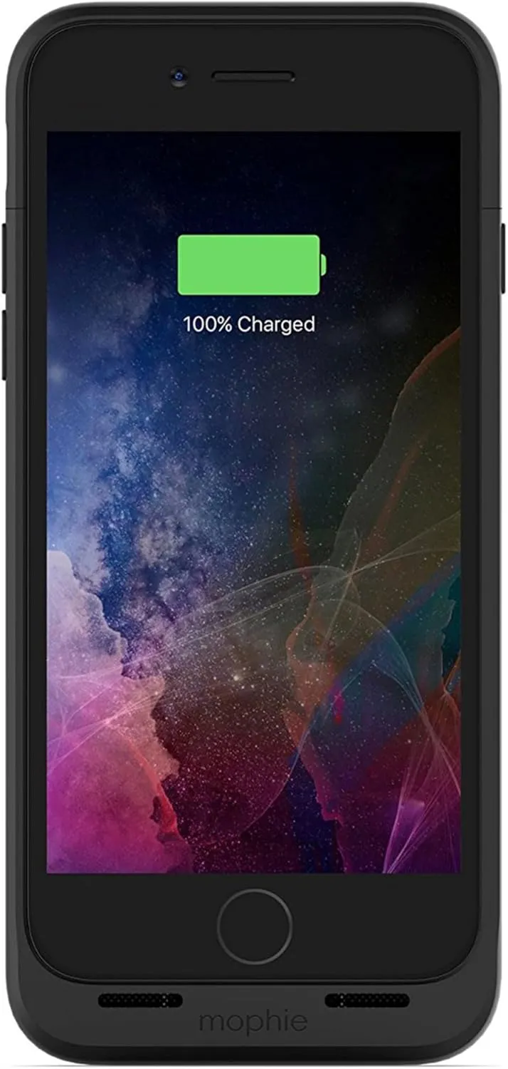 mophie Juice Pack - Wireless Charging Protective Power Pack Case, Charge Force Technology, Compatible With Qi-Enabled & Other Wireless Charging Systems, For iPhone 7 & 8 and iPhone SE