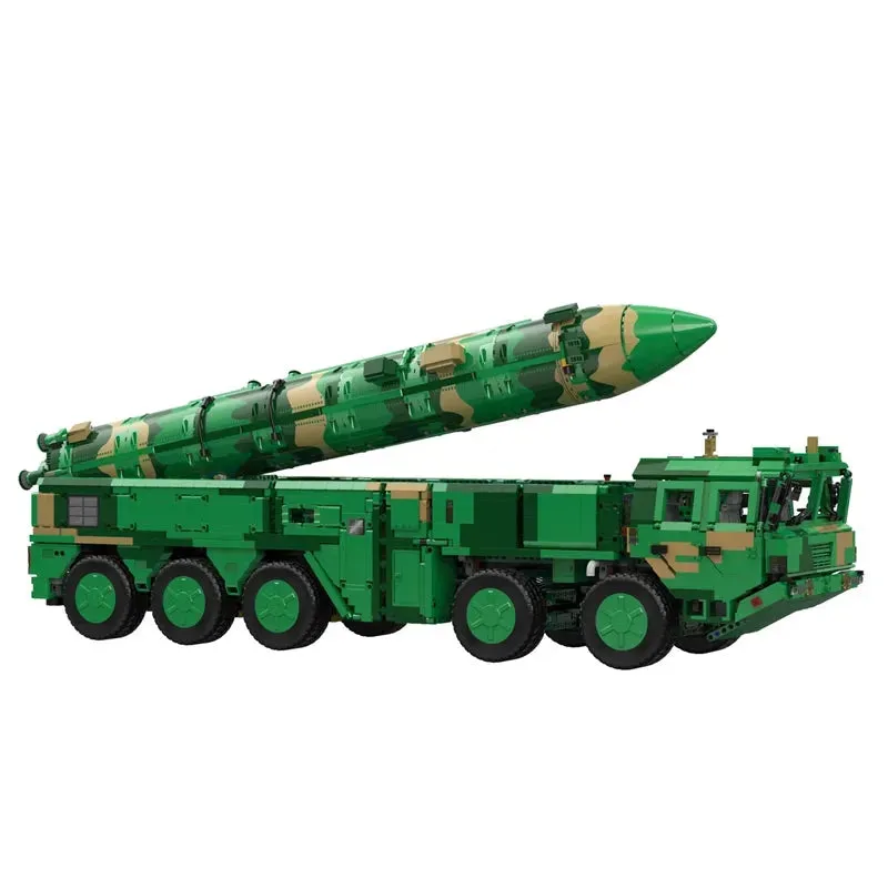 Motorized RC Anti Ship Ballistic Missile Vehicle DF-21D Bricks Toys