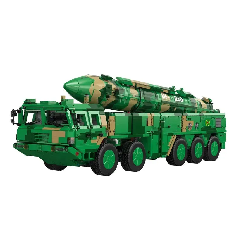 Motorized RC Anti Ship Ballistic Missile Vehicle DF-21D Bricks Toys