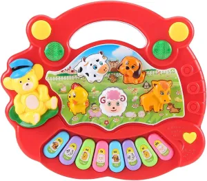 Musical Educational Piano Toy, Baby Developmental Music Toys for Children Over 3 Years Old Nonridingtoyvehicle Electric Toys, Electronic Pets, Sound Toys(CP5031A