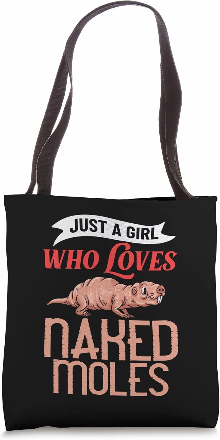 Naked Mole Rat Sand Puppy African Animal Tote Bag