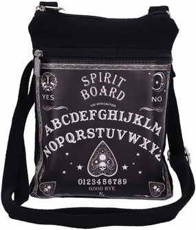 Nemesis Now Spirit Board Shoulder Bag, Black, 23cm