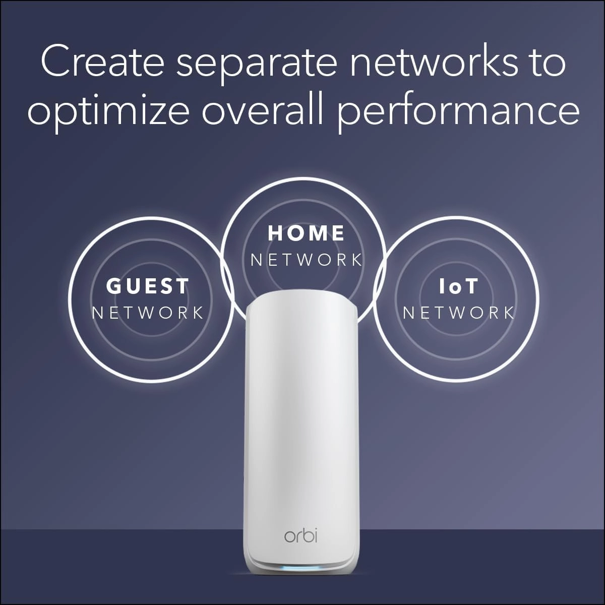 NETGEAR Orbi 870 Series Tri-Band WiFi 7 Mesh System (RBE872) - Router   1 Satellite Extender, Security Features, Up to 21 Gbps, Covers Up to 6,000 Sq. Ft., 150 Devices, 10 Gig Internet Port, BE21000