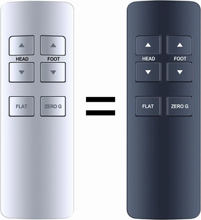 New Replacement Adjustable Bed Remote Control Compatible with Beautyrest SmartMotion 1.0 Serta Motion Adjustable Bed Base