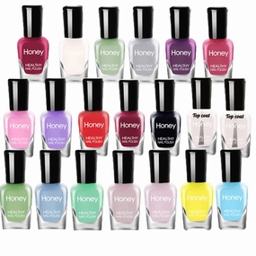 Non Toxic Nail Polish Set, Easy Peel Off and Fast Dry NailPolish Set for Pack, Eco Friendly and Organic Water Based Nail Polish for Women,Teens(20 Bottles)