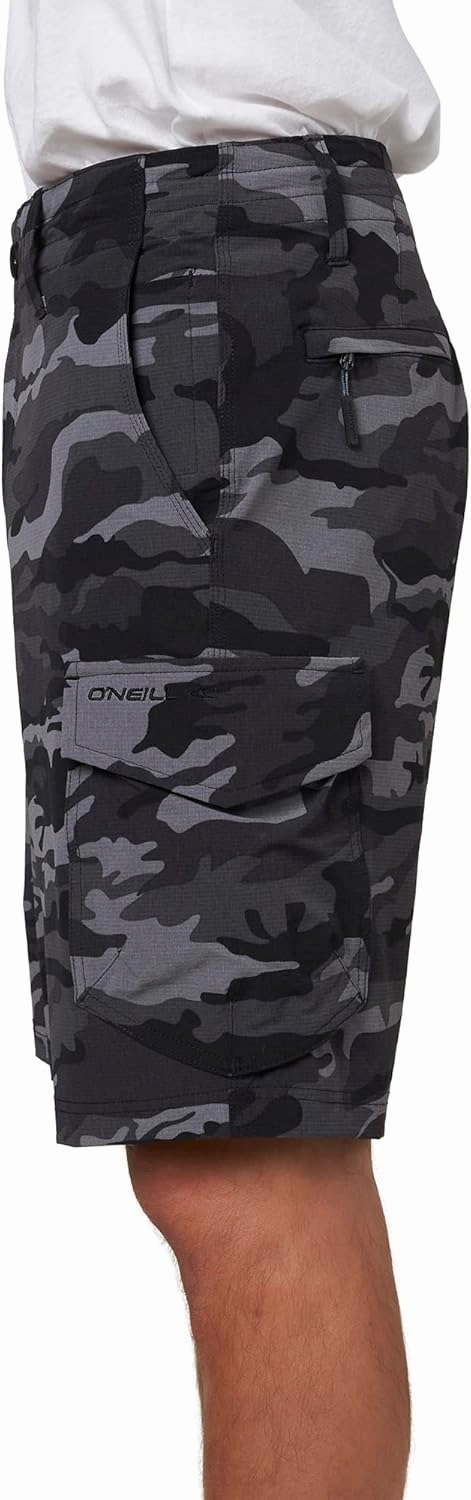 O'NEILL Men's Board Shorts GI Jack 20 Inch Outseam, Quick Dry Men's Board Shorts for Surf and Water Activities