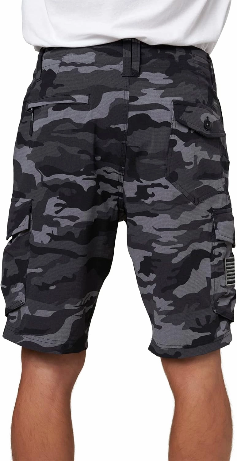 O'NEILL Men's Board Shorts GI Jack 20 Inch Outseam, Quick Dry Men's Board Shorts for Surf and Water Activities