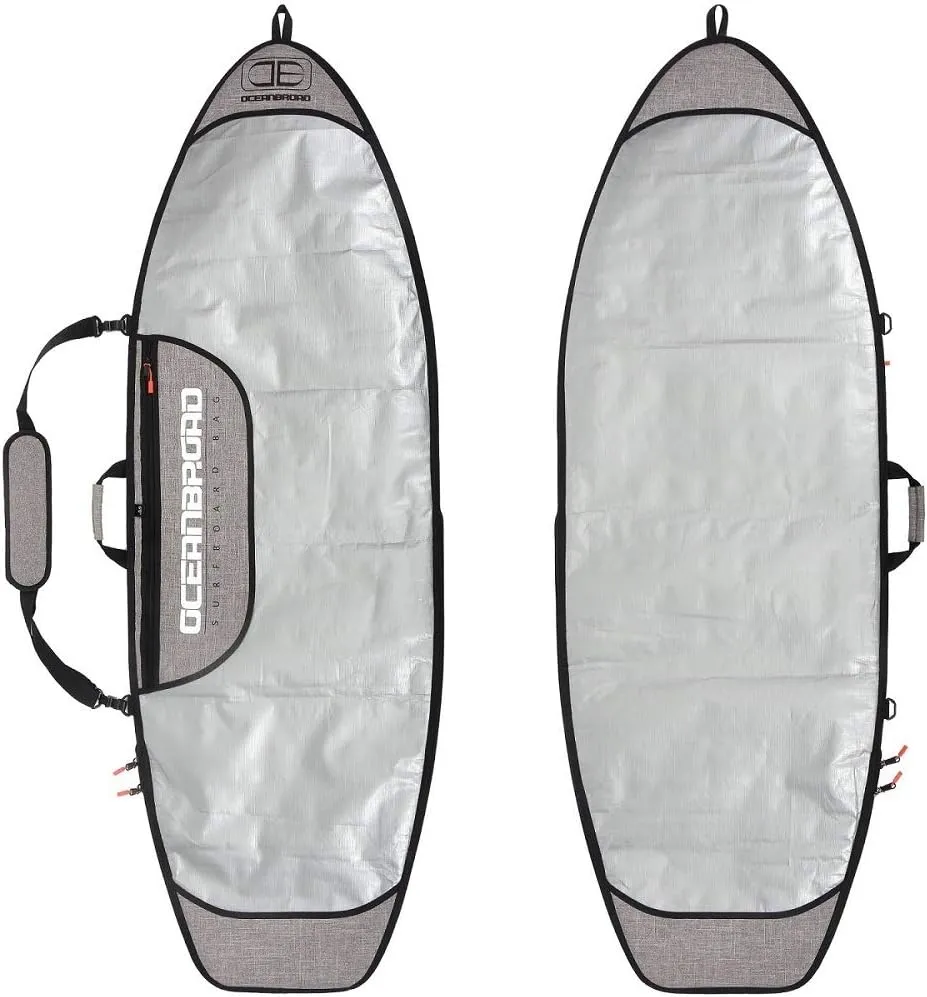 OCEANBROAD Surfboard Longboard Bag Day Bag Board Cover 5'0, 5'6, 6'0, 6'6, 7'0, 7'6, 8'0, 8'6, 9'0, 9'6, 10'0