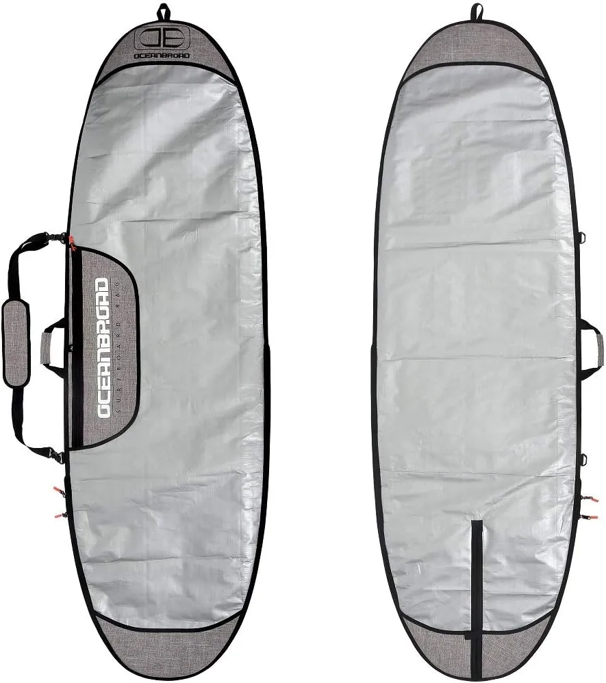 OCEANBROAD Surfboard Longboard Bag Day Bag Board Cover 5'0, 5'6, 6'0, 6'6, 7'0, 7'6, 8'0, 8'6, 9'0, 9'6, 10'0