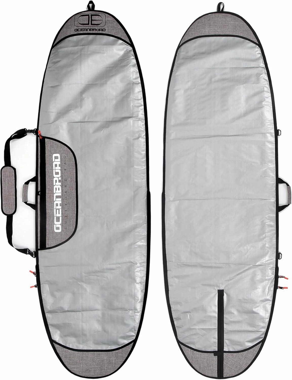 OCEANBROAD Surfboard Longboard Bag Day Bag Board Cover 5'0, 5'6, 6'0, 6'6, 7'0, 7'6, 8'0, 8'6, 9'0, 9'6, 10'0