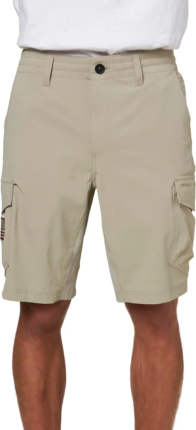 O'NEILL Men's Board Shorts GI Jack 20 Inch Outseam, Quick Dry Men's Board Shorts for Surf and Water Activities