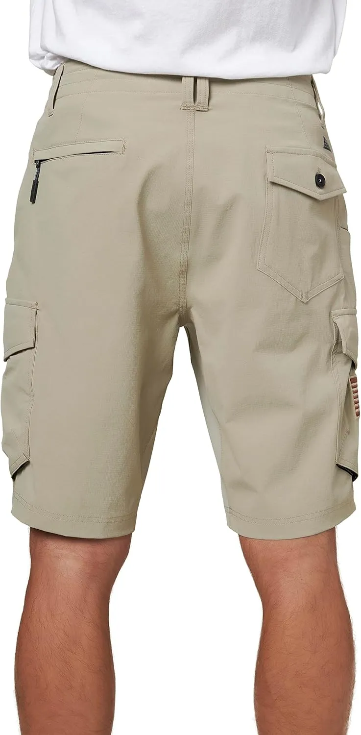 O'NEILL Men's Board Shorts GI Jack 20 Inch Outseam, Quick Dry Men's Board Shorts for Surf and Water Activities