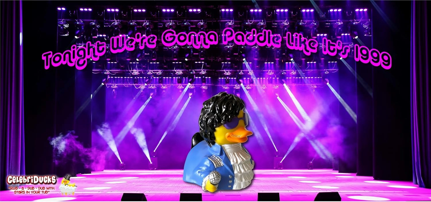 Paddle Like It's 1999 - Floating Rubber Ducks - Collectible Bath Toy Gift for Kids & Adults of All Ages