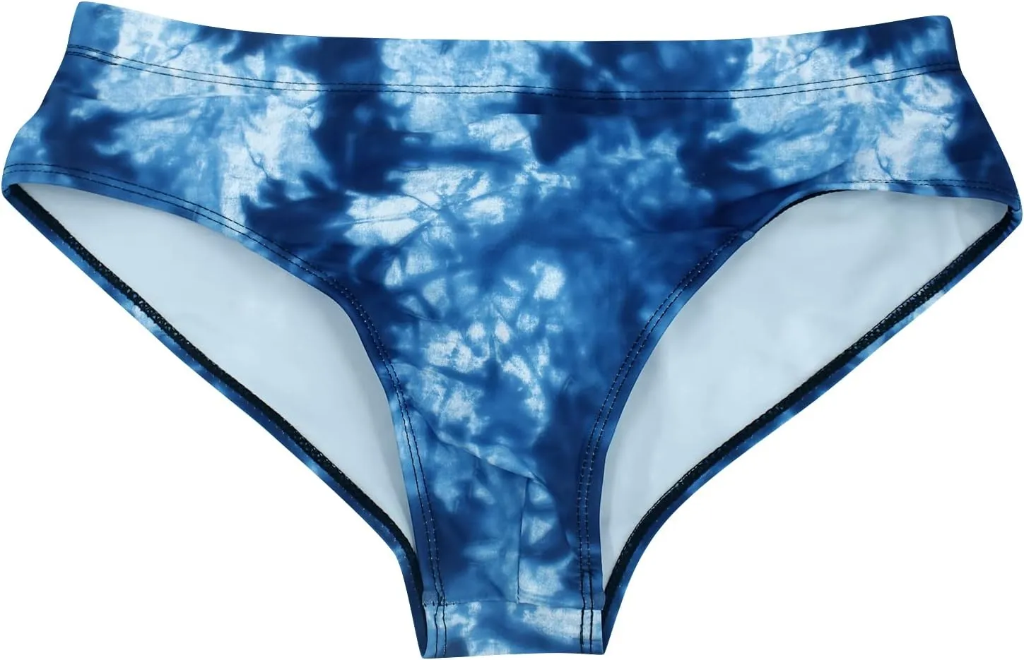 Panegy Mens Basic Classic Swim Briefs Padded Bikini Swimwear Triangle Swimsuit Bikini Bottoms Low Rise S-XXL