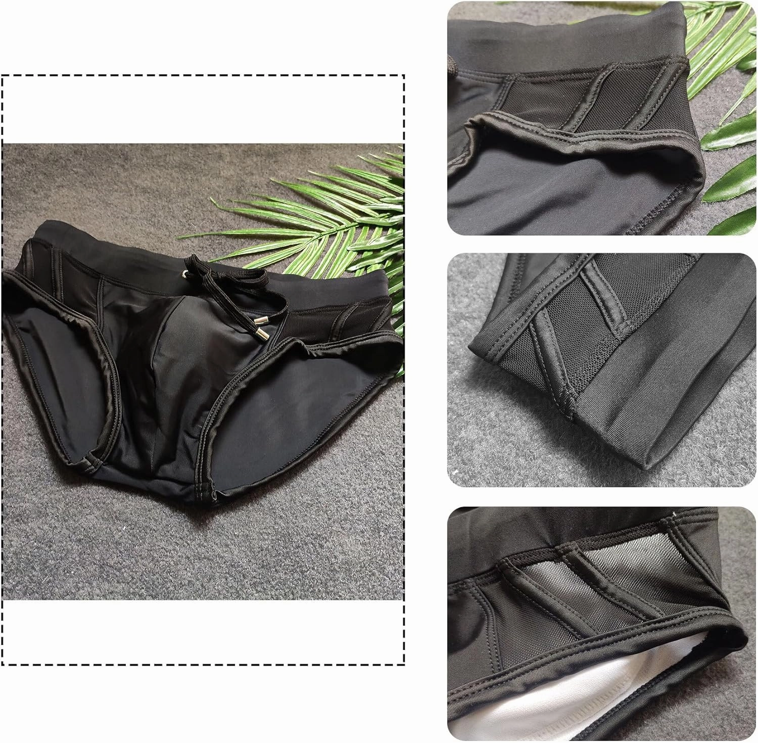 Panegy Men's Sexy Swim Underwear Briefs Fashion Board Shorts Stretchy Swimsuit Boyshorts