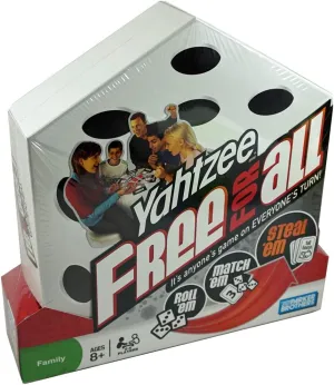 Parker Brothers Yahtzee Free for All