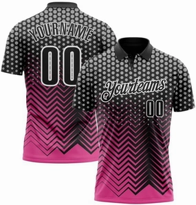 Personalized Name, Short Sleeve Shirt, Black Kelly Green-Red 3D Bowling Abstract Grunge Art Performance