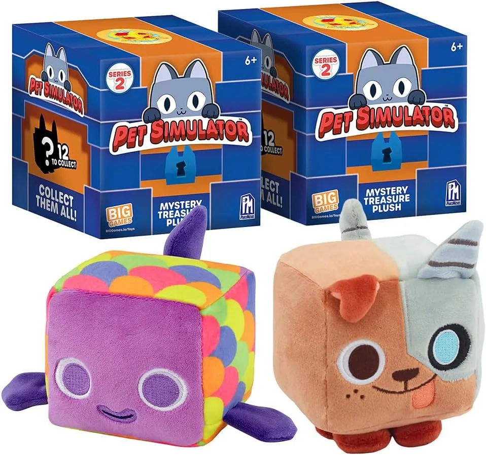 PET Simulator – Collectible Plush – Treasure Assortment (Series 2)