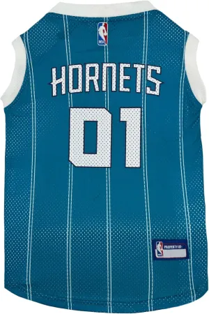 Pets First NBA Charlotte Hornets Dog Jersey, Small- Tank Top Basketball Pet Jersey