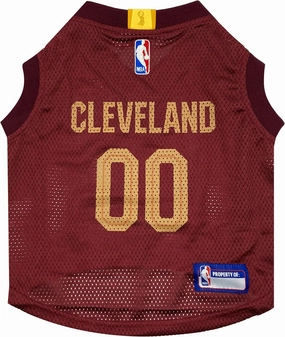 Pets First NBA CLEVELAND CAVALIERS DOG Jersey, Medium - Tank Top Basketball Pet Jersey