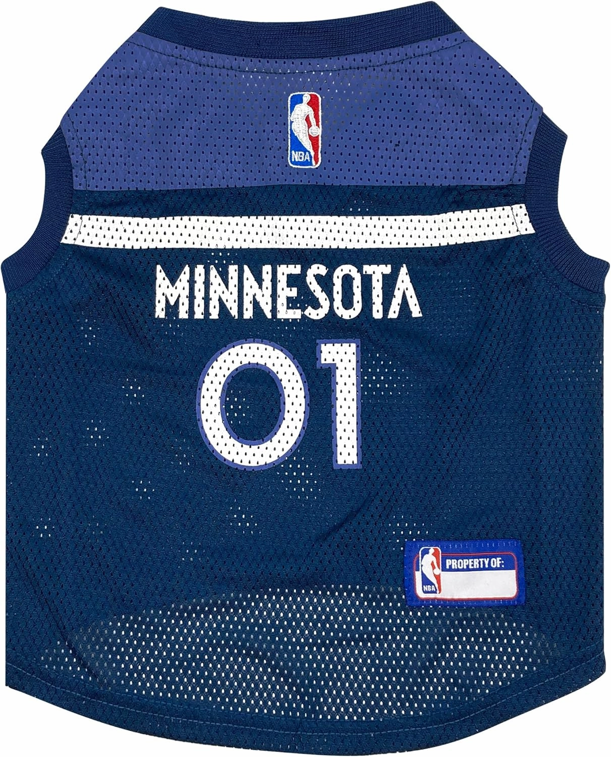 Pets First NBA Minnesota Timberwolves Dog Jersey, X-Large - Tank Top Basketball Pet Jersey